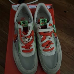 Nike Low Waffle sacai x Clot x LDWaffle 'Net Orange Blaze'